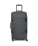 Eastpak Trans4 M Travel bag with wheels black denim