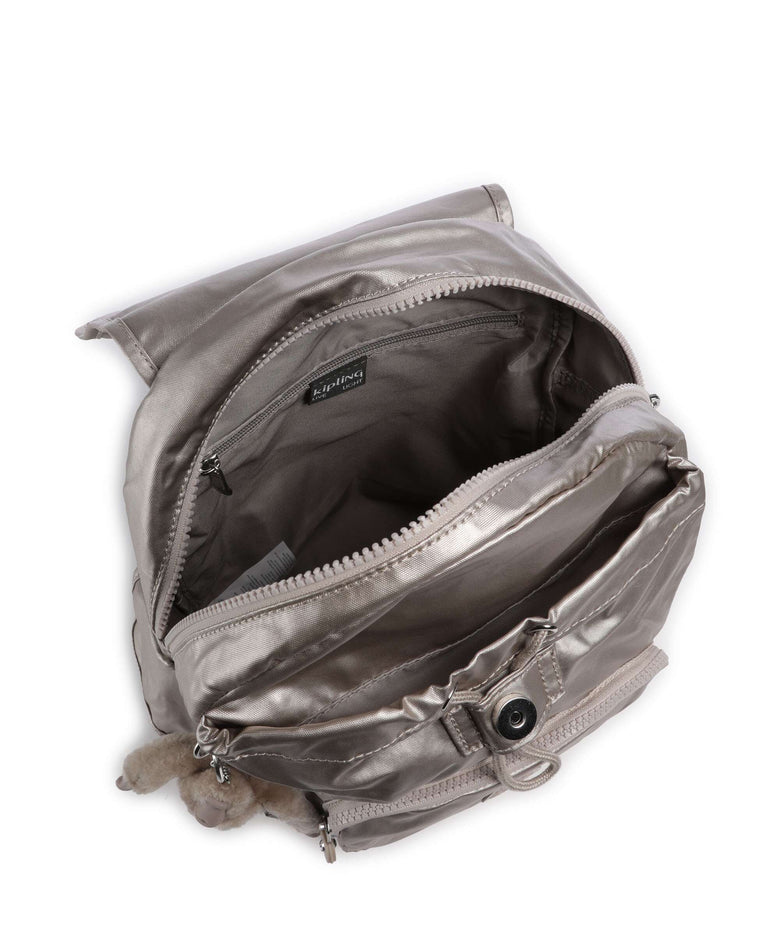 Kipling Basic City Pack S Backpack metallic glow