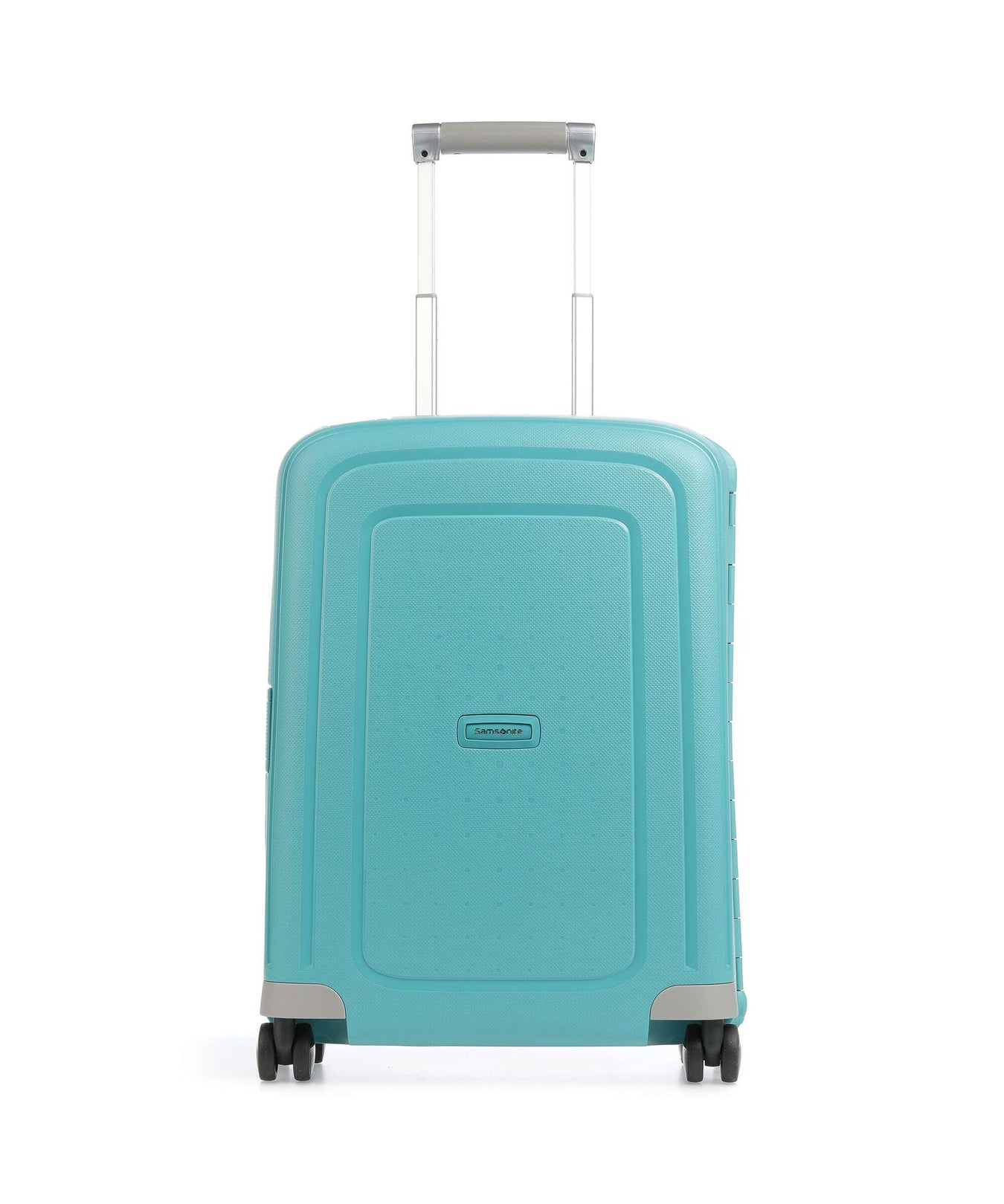 Samsonite S'Cure Spinner (4 wheels) aqua blue