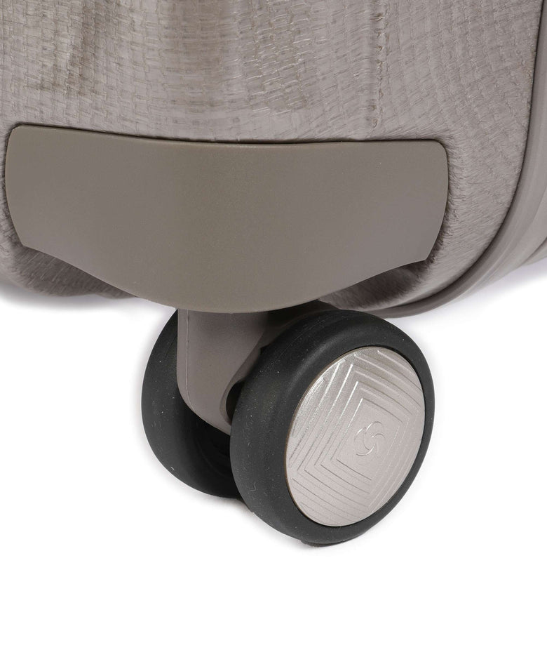 Samsonite Lite-Cube Spinner (4 wheels) ivory/gold