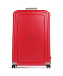 Samsonite S'Cure Valigia trolley (4 ruote) cimson red