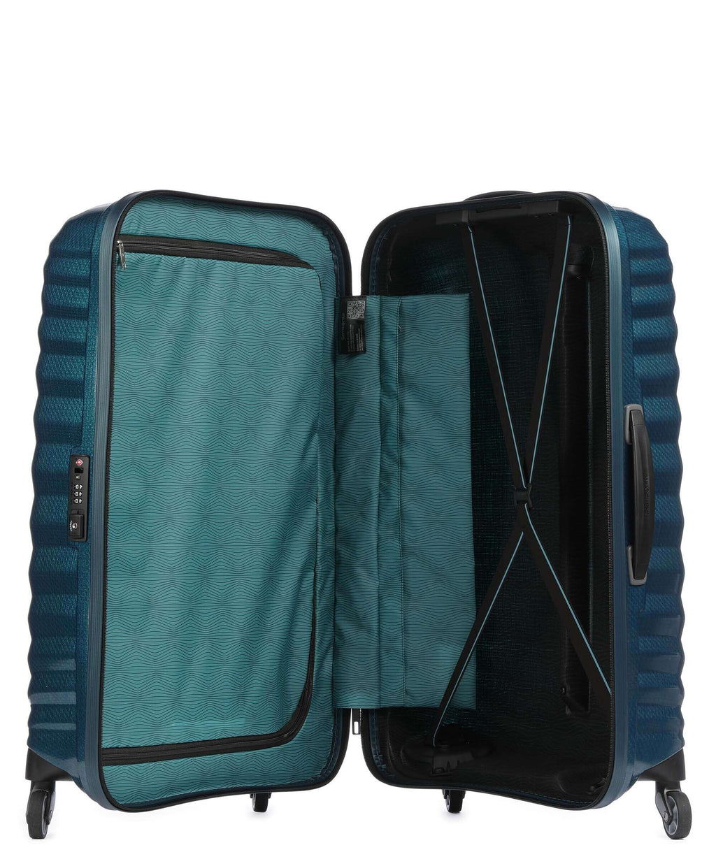Samsonite Lite Shock Spinner (4 wheels) petrol blue