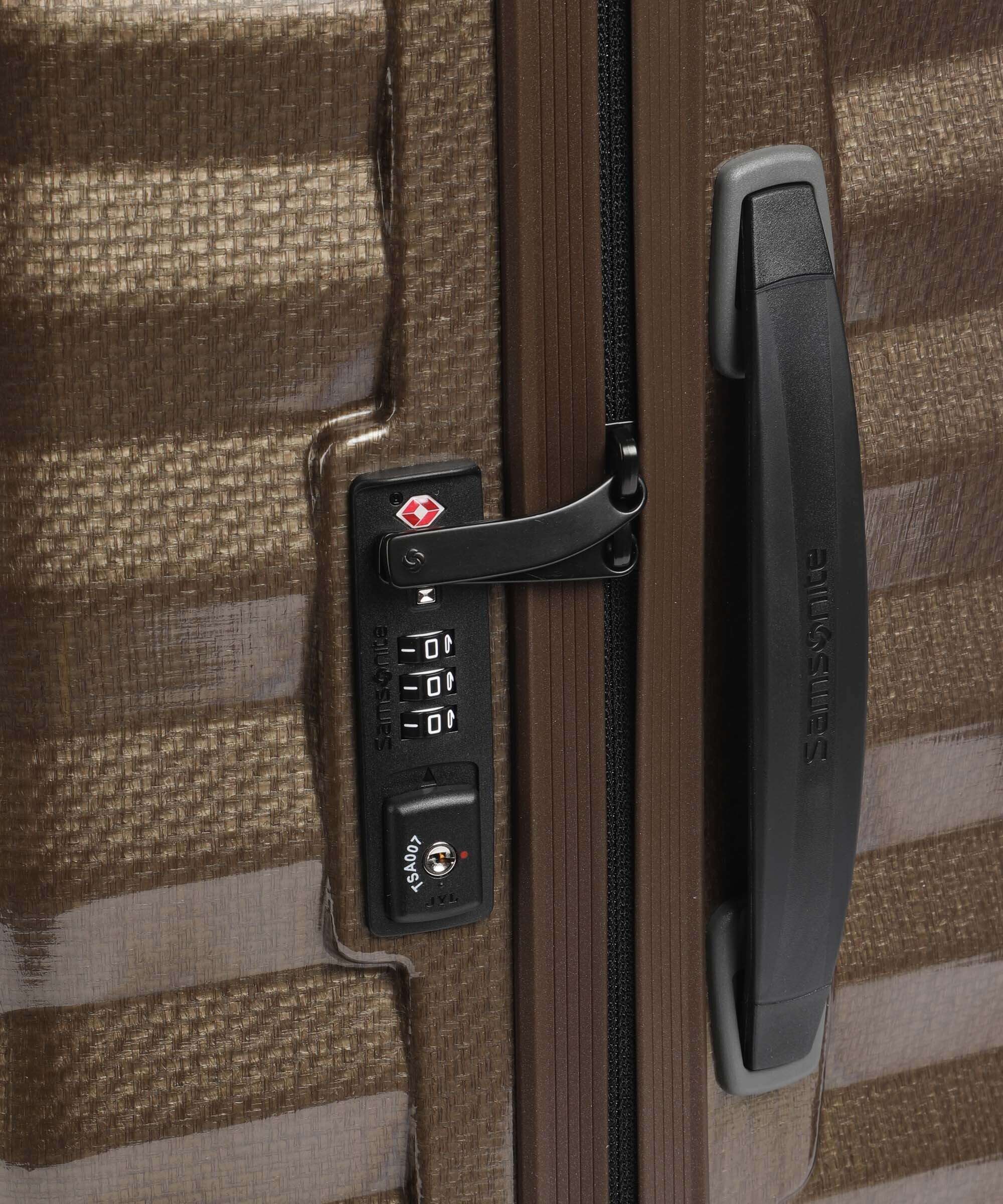 Samsonite Lite Shock Spinner (4 wheels) sand