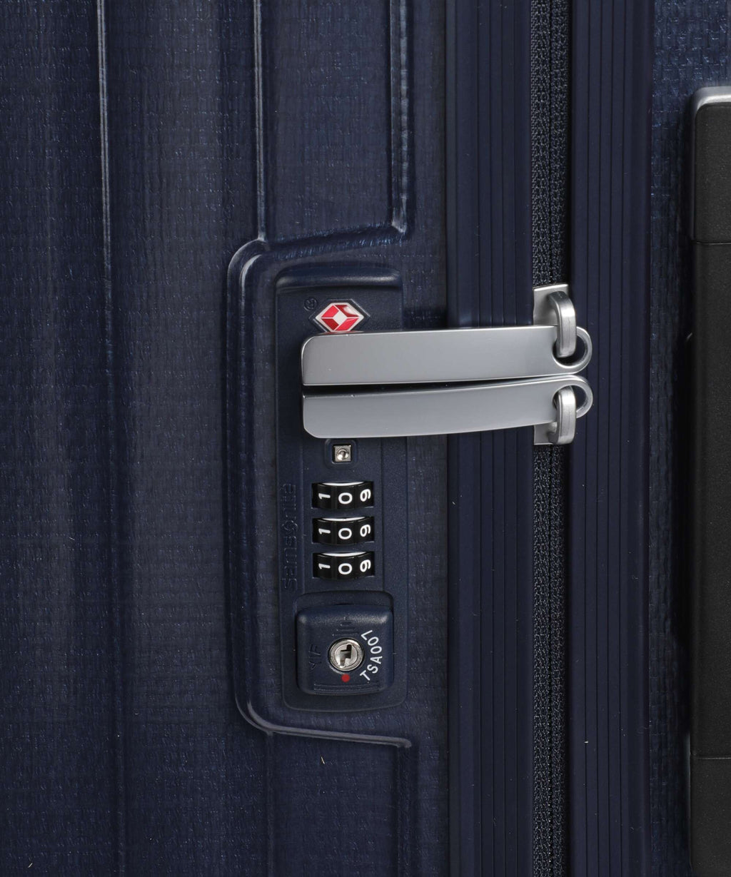 Samsonite Lite-Box Spinner (4 wheels) deep blue