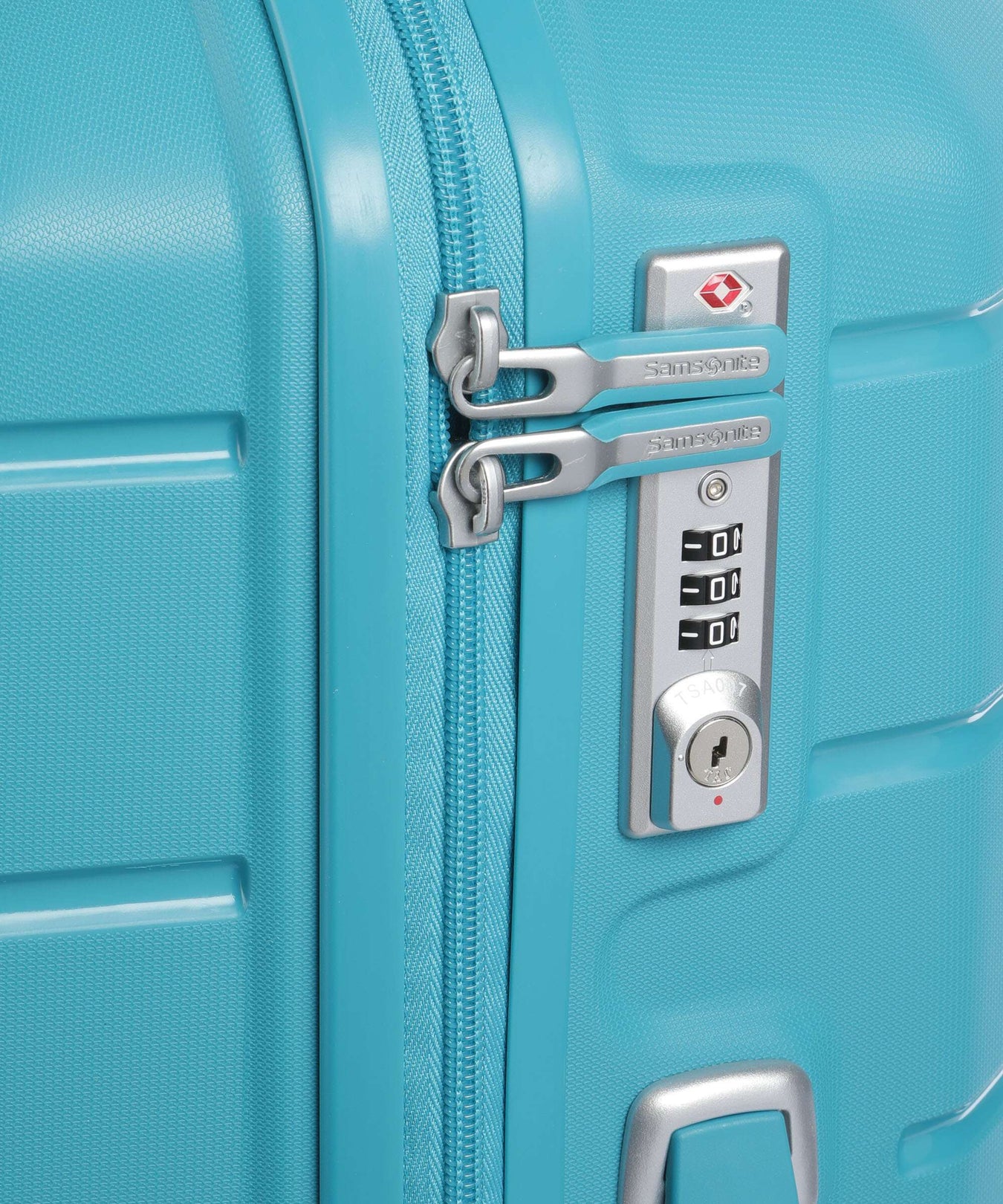 Samsonite Flux Exp Spinner (4 wheels) ocean blue