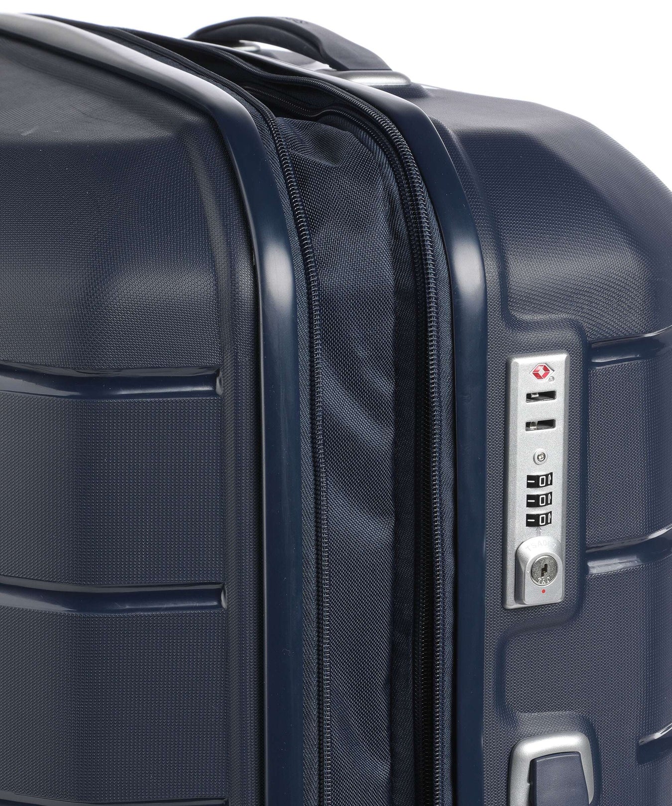 Samsonite Flux Exp Spinner (4 wheels) navy blue