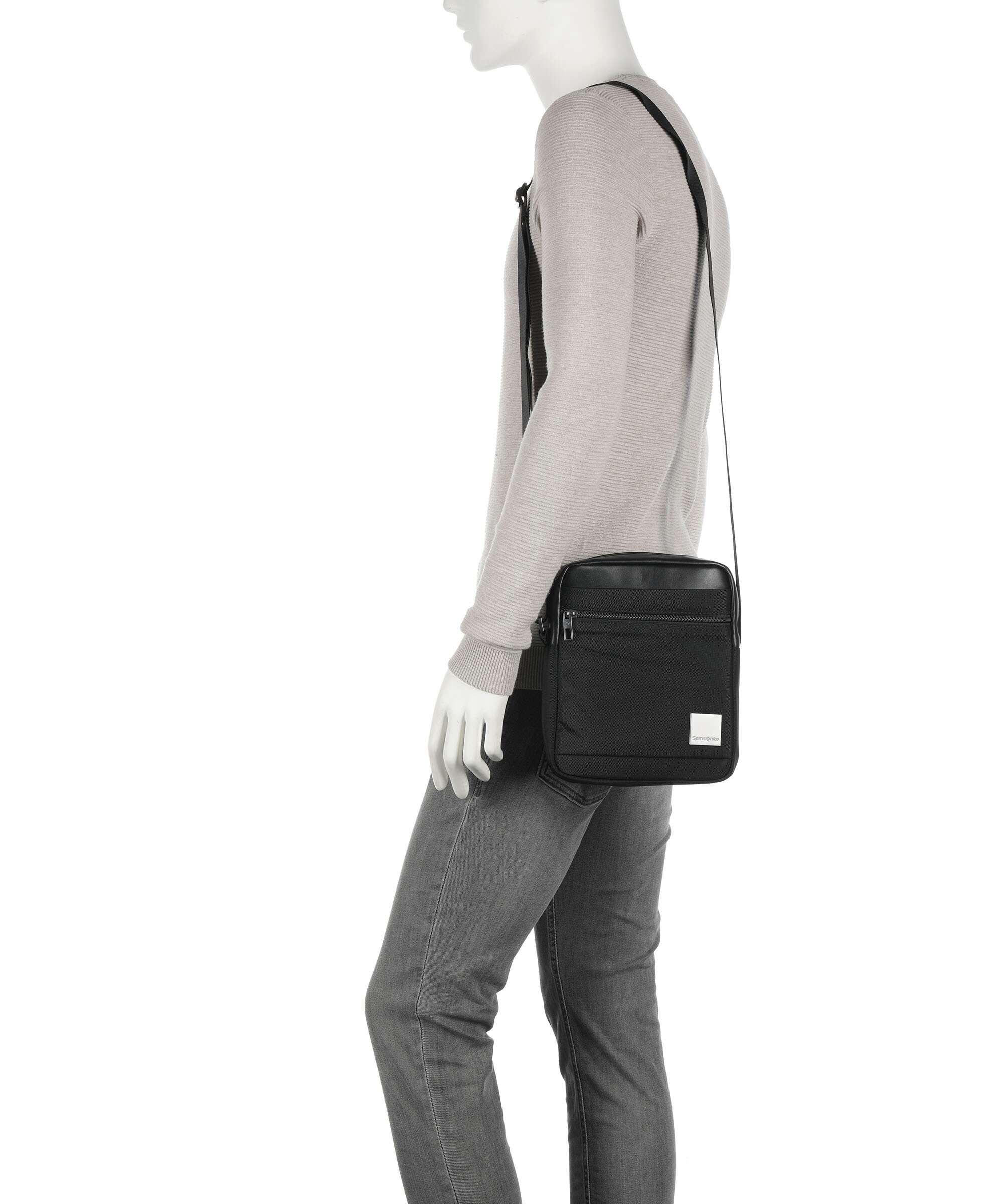 Samsonite Hip-Square M Crossbody bag black