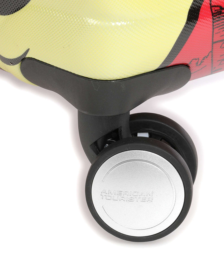 American Tourister Wavebreaker Disney Spinner (4 wheels) mickey comics red