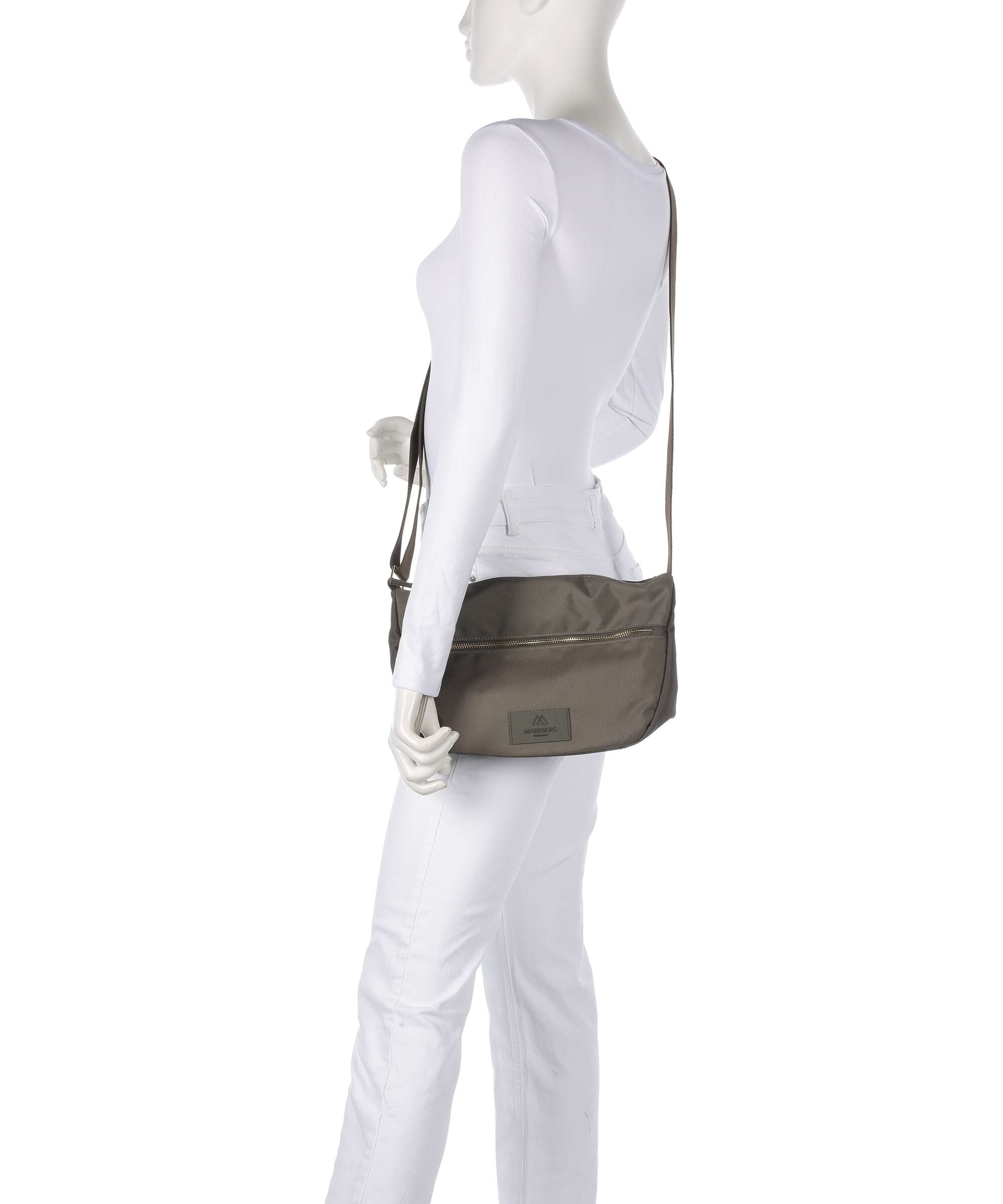 Markberg Mono Crossbody bag dark olive/gold