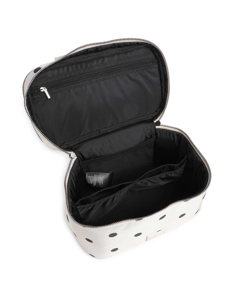 Markberg Treasure Toiletry bag polka dot/creme