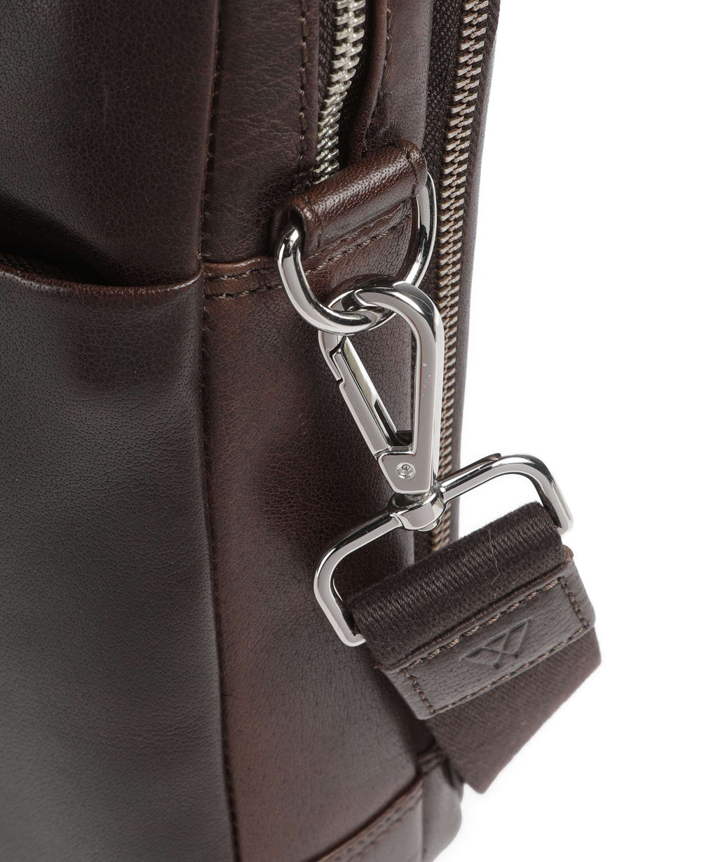 Markberg Grant Briefcase espresso brown