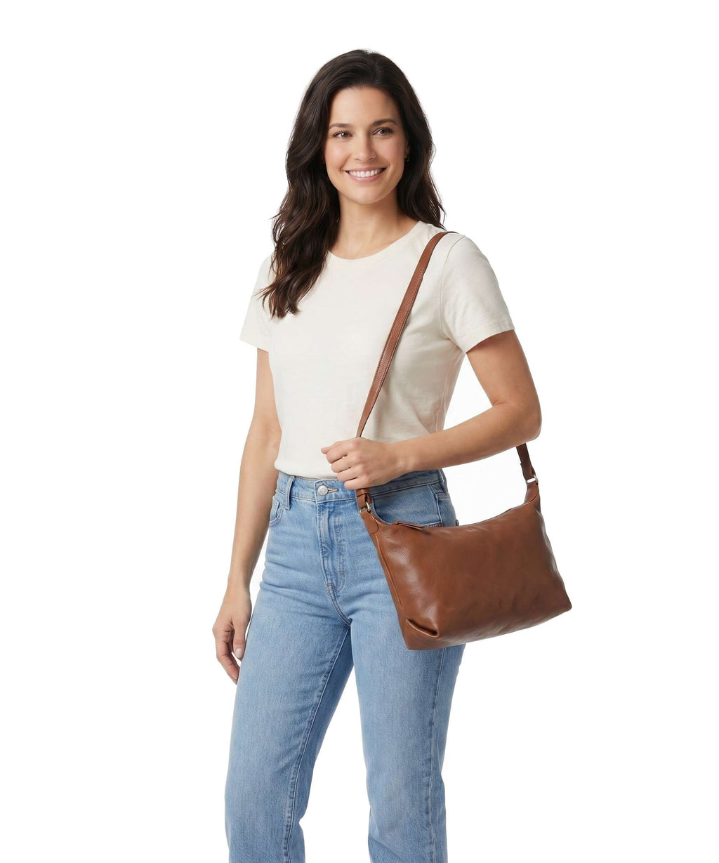 Markberg NyraMBG Crossbody bag cognac