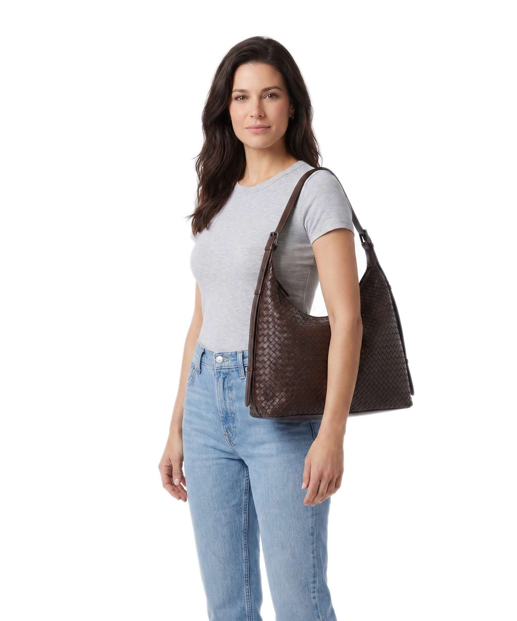 Markberg Tribeca Hobo bag dark brown