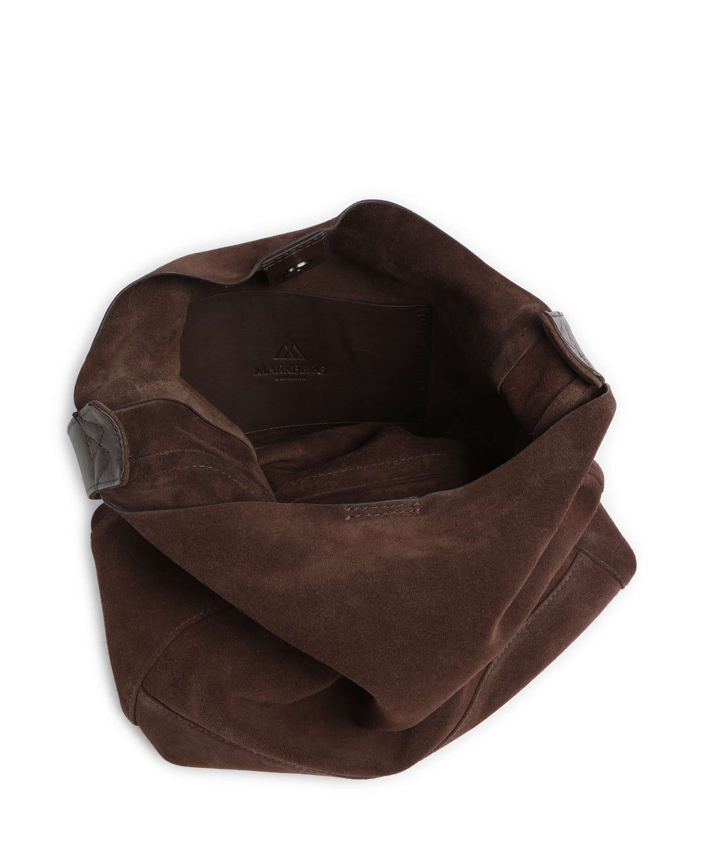 Markberg ShelbyMBG Hobo bag dark brown