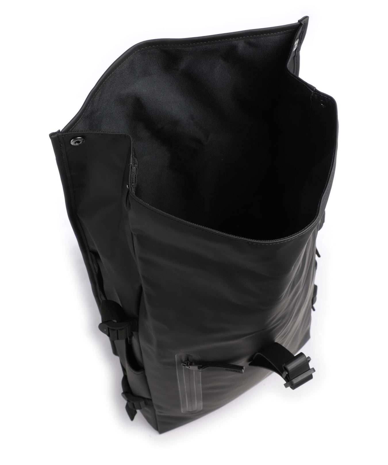 Rains Large Rolltop backpack black