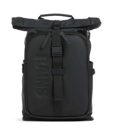 Rains Texel Moulded Zaino roll-top black