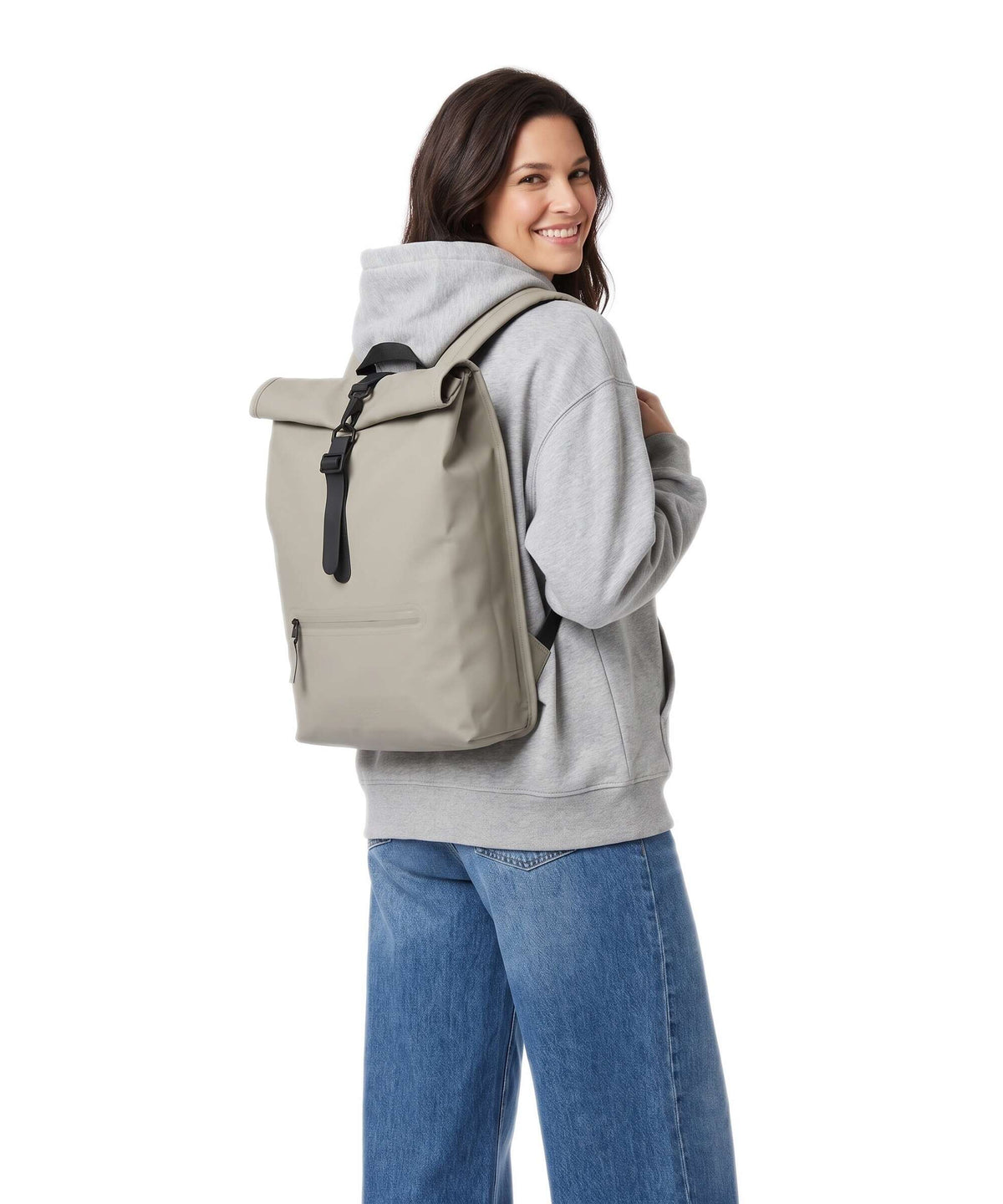 Rains Rolltop backpack drift