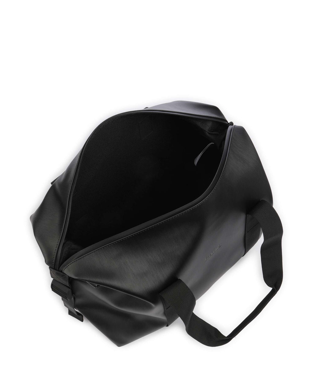 Rains Hilo Small Weekend bag black grain