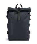 Rains Large Zaino roll-top navy