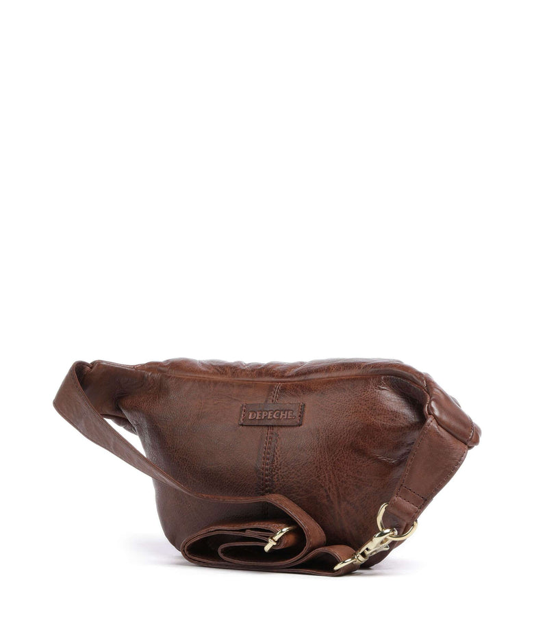 Depeche Golden Chic Fanny pack brandy