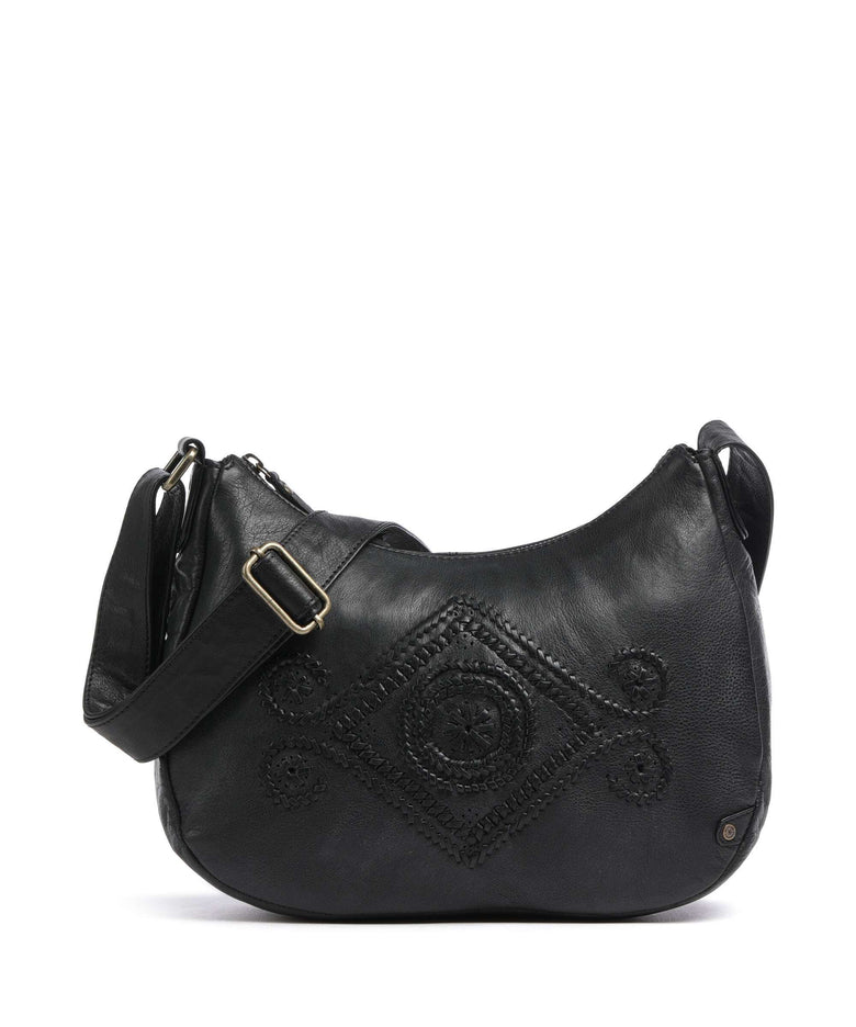 Depeche Bohemian Living Crossbody bag nero