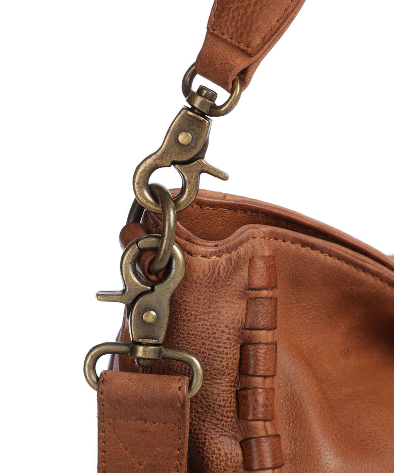 Depeche Tailors Stitch Shoulder bag cognac