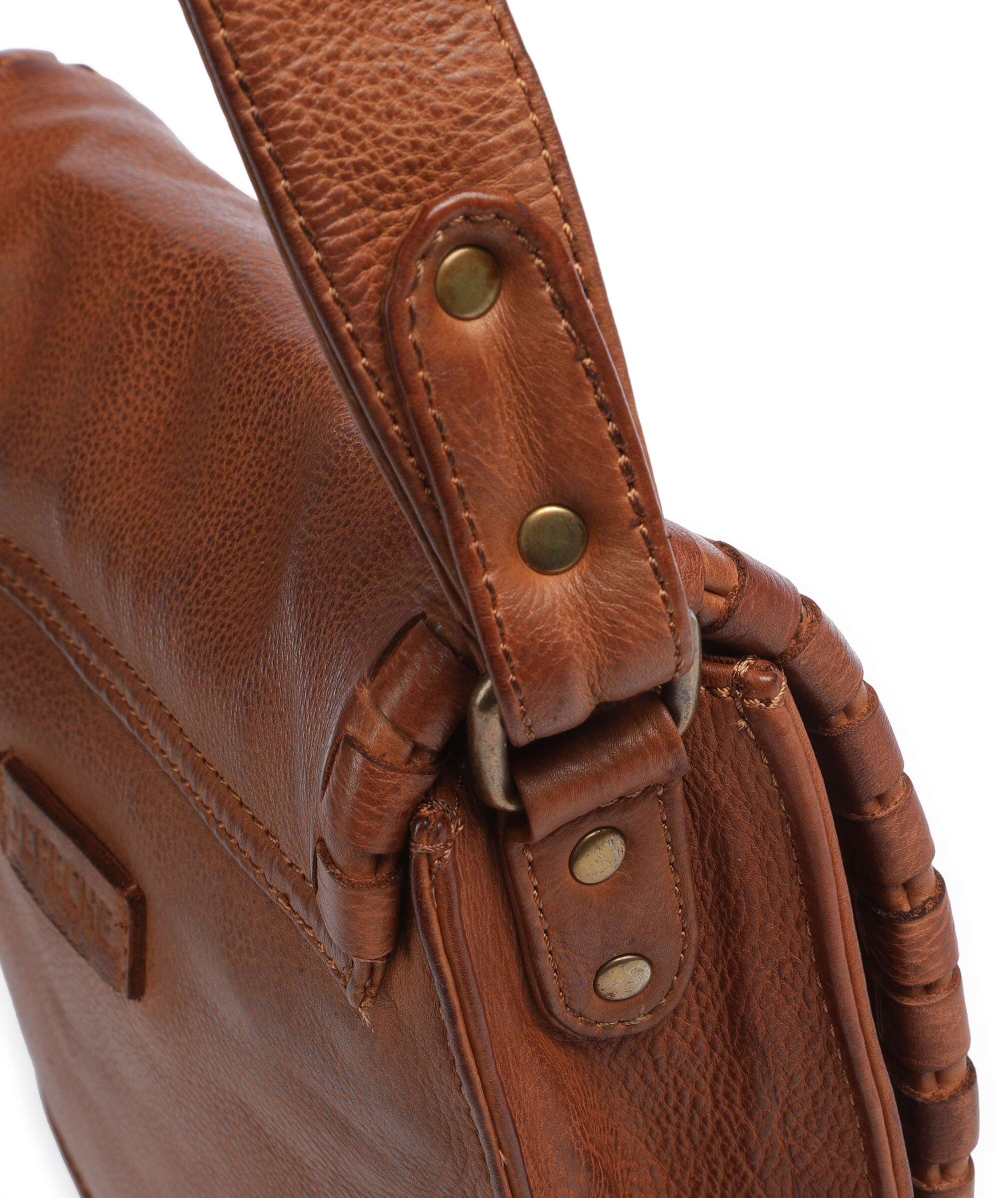 Depeche Tailors Stitch Crossbody bag cognac