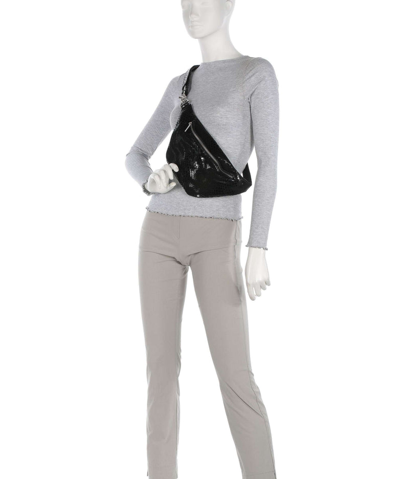 Depeche Fashion Favorites Fanny pack black croco