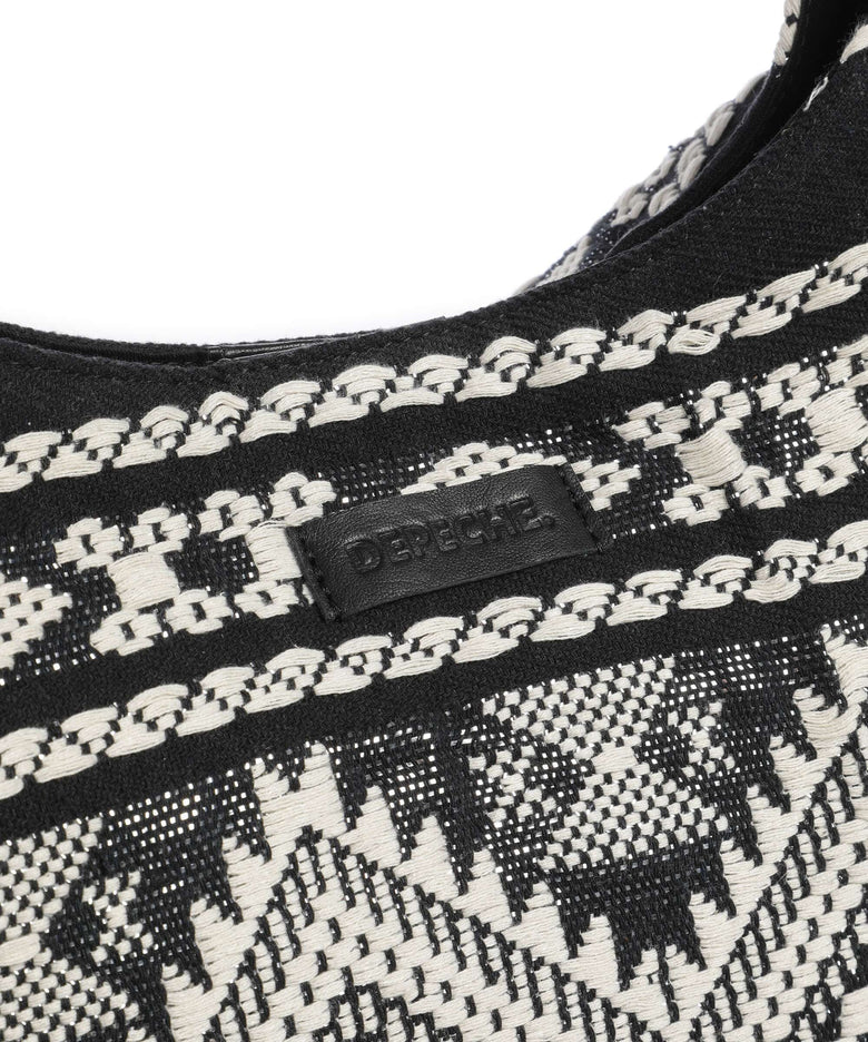 Depeche Soft Luxury Hobo bag black