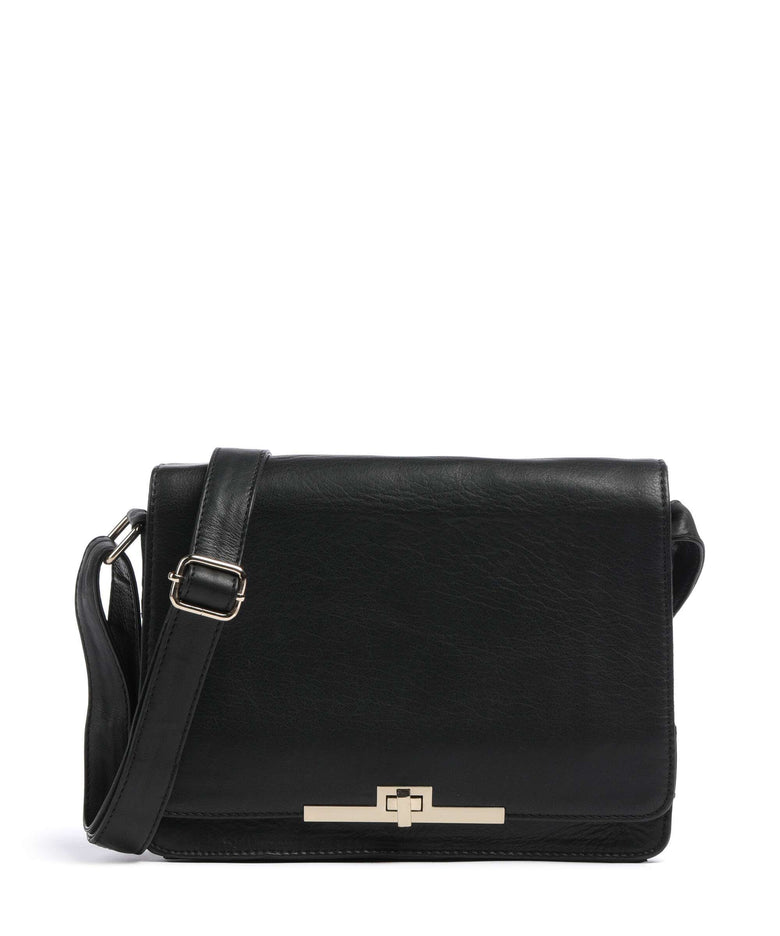 Depeche Golden Chic Crossbody bag black