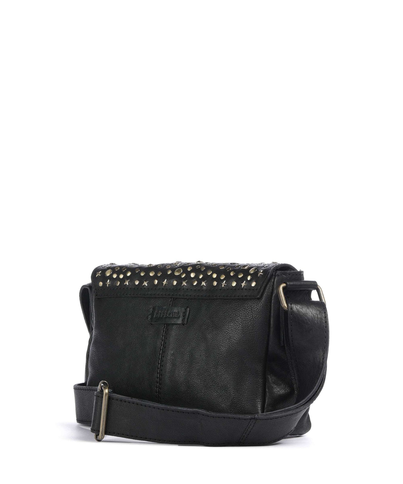 Depeche Metal Memory Crossbody bag black