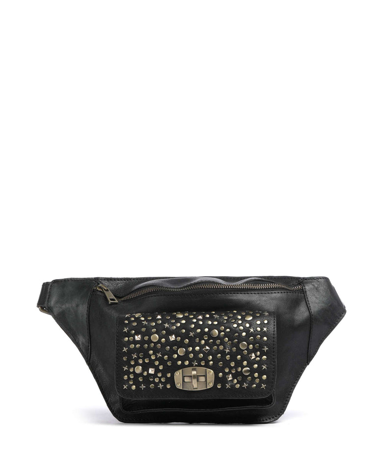 Depeche Metal Memory Belt bag black