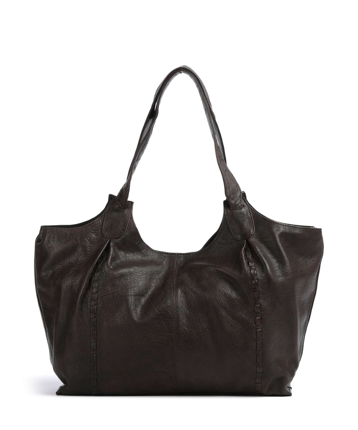Depeche Tailors Stitch Hobo bag chocolate