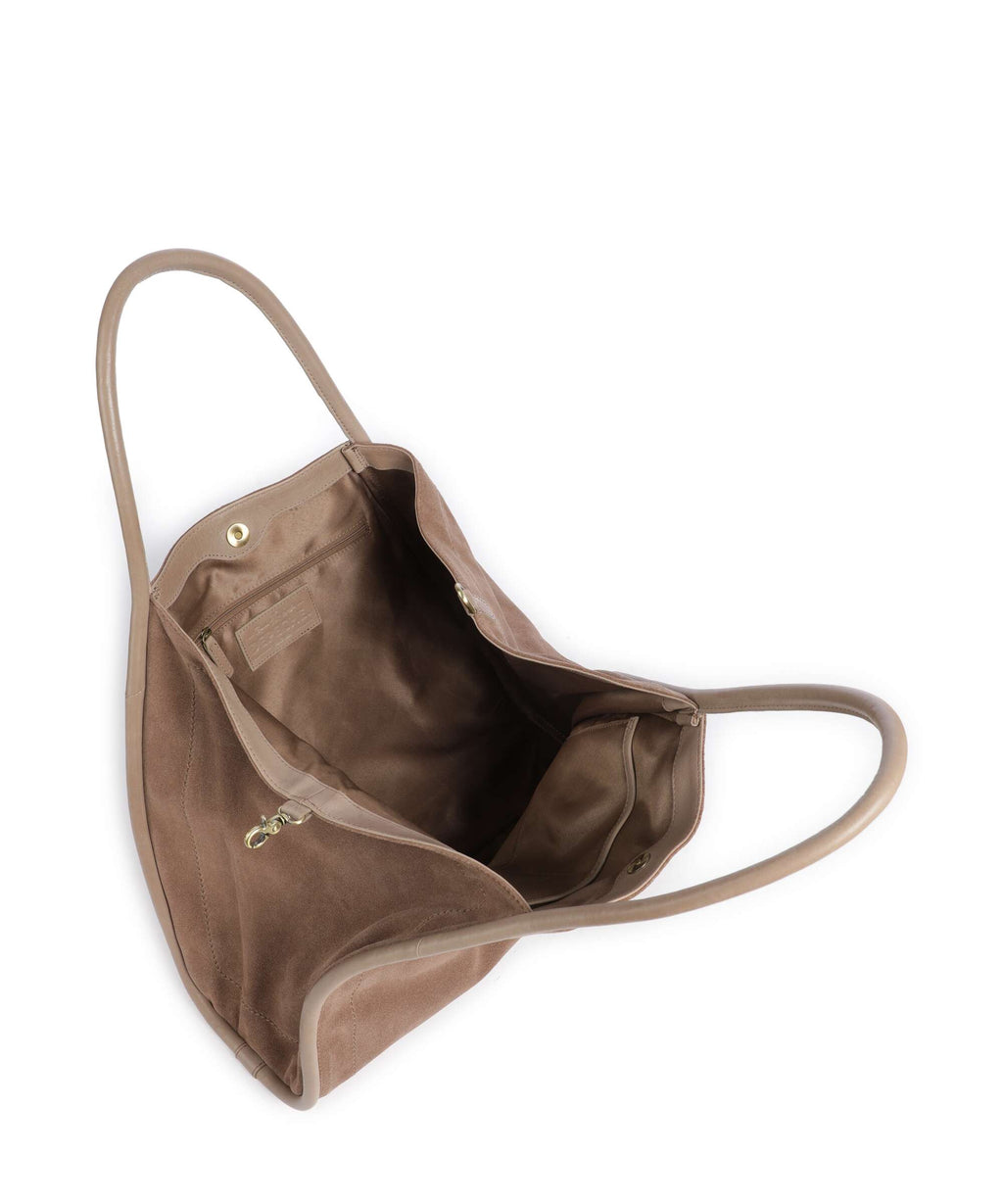 Depeche Madrid Tote bag taupe