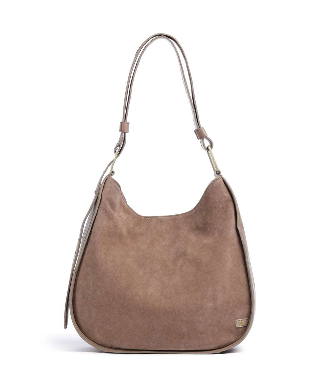 Depeche Madrid Hobo bag taupe