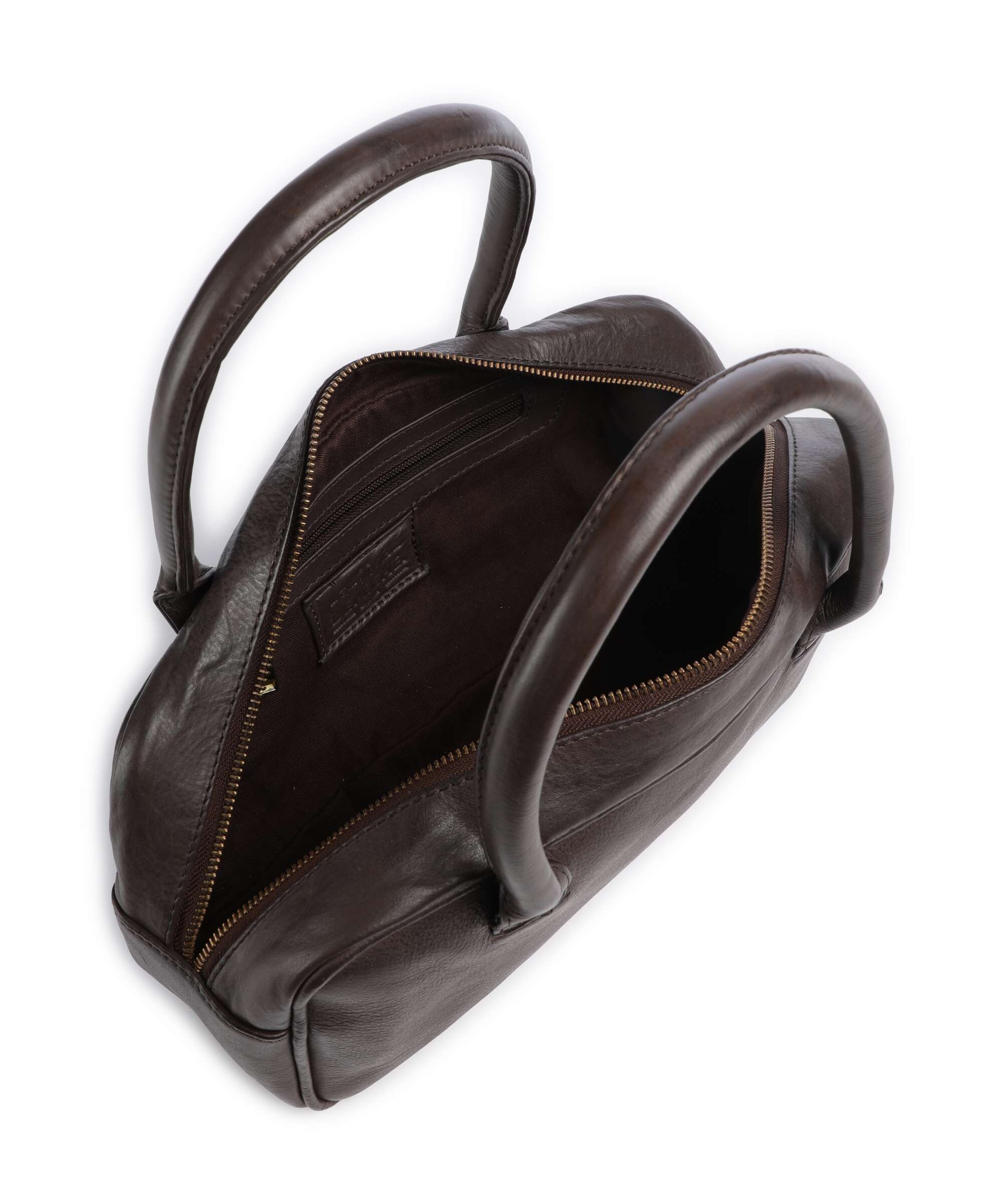 Depeche Golden Chic Handbag coffee