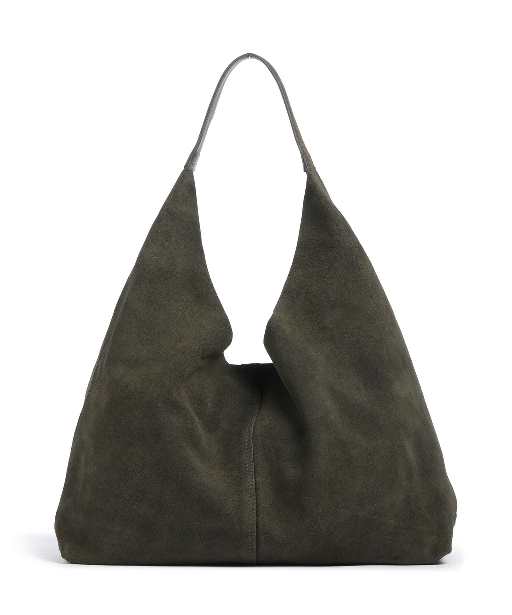 Depeche Bilbao Hobo bag army green