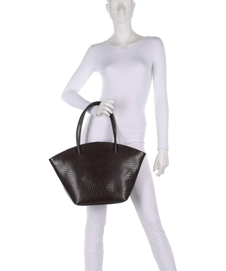 Depeche Fashion Favourites Tote bag brown croco