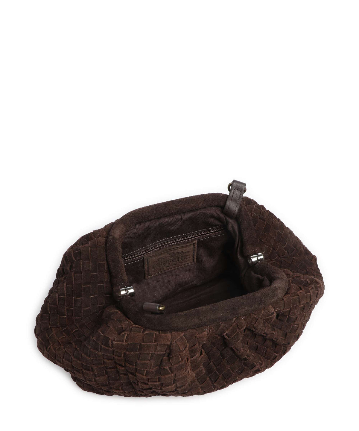 Depeche Berlin Hobo bag chocolate