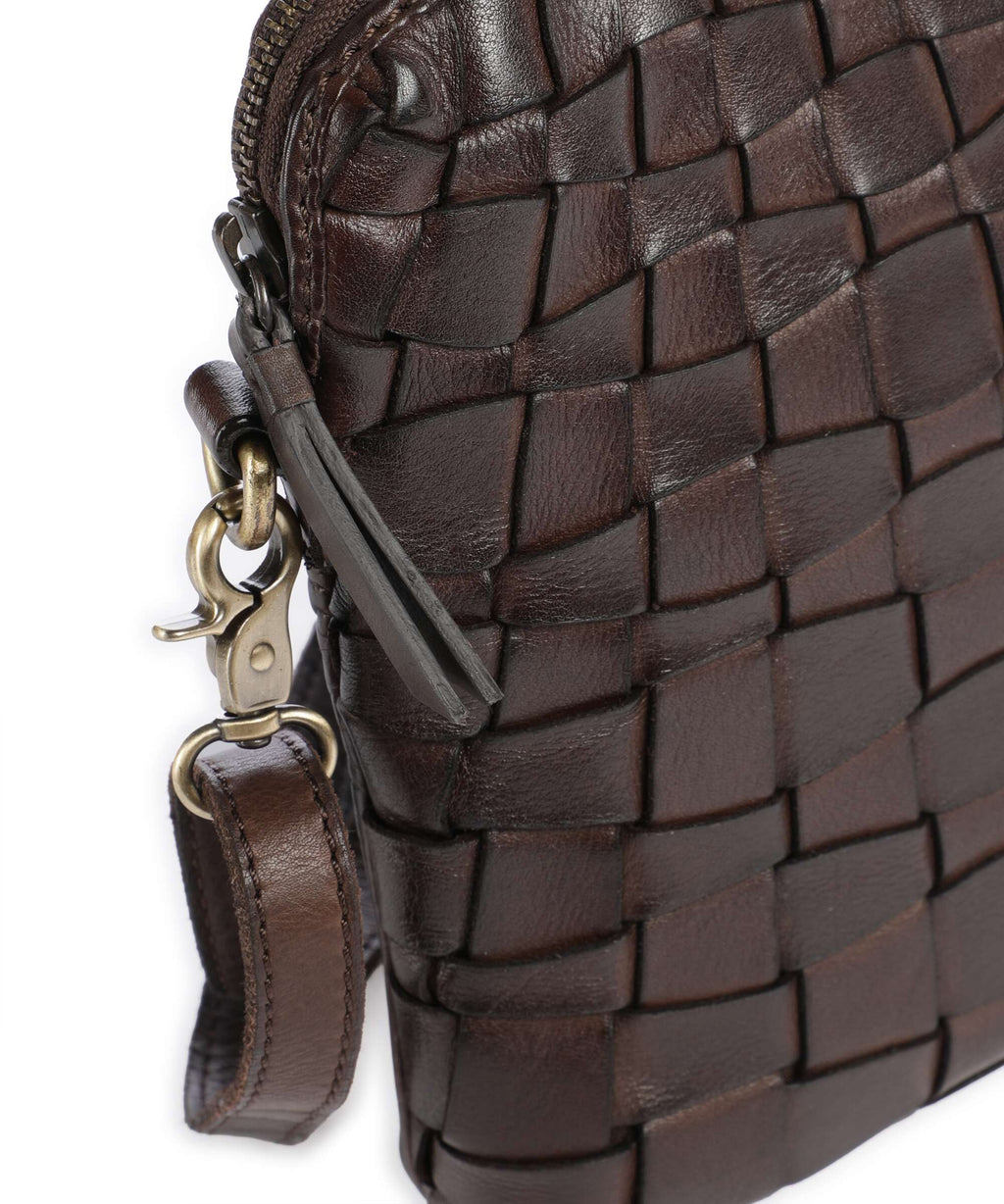 Depeche Warsaw Phone bag dark brown