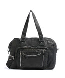 Núnoo Washed Mille Borsa shopper black