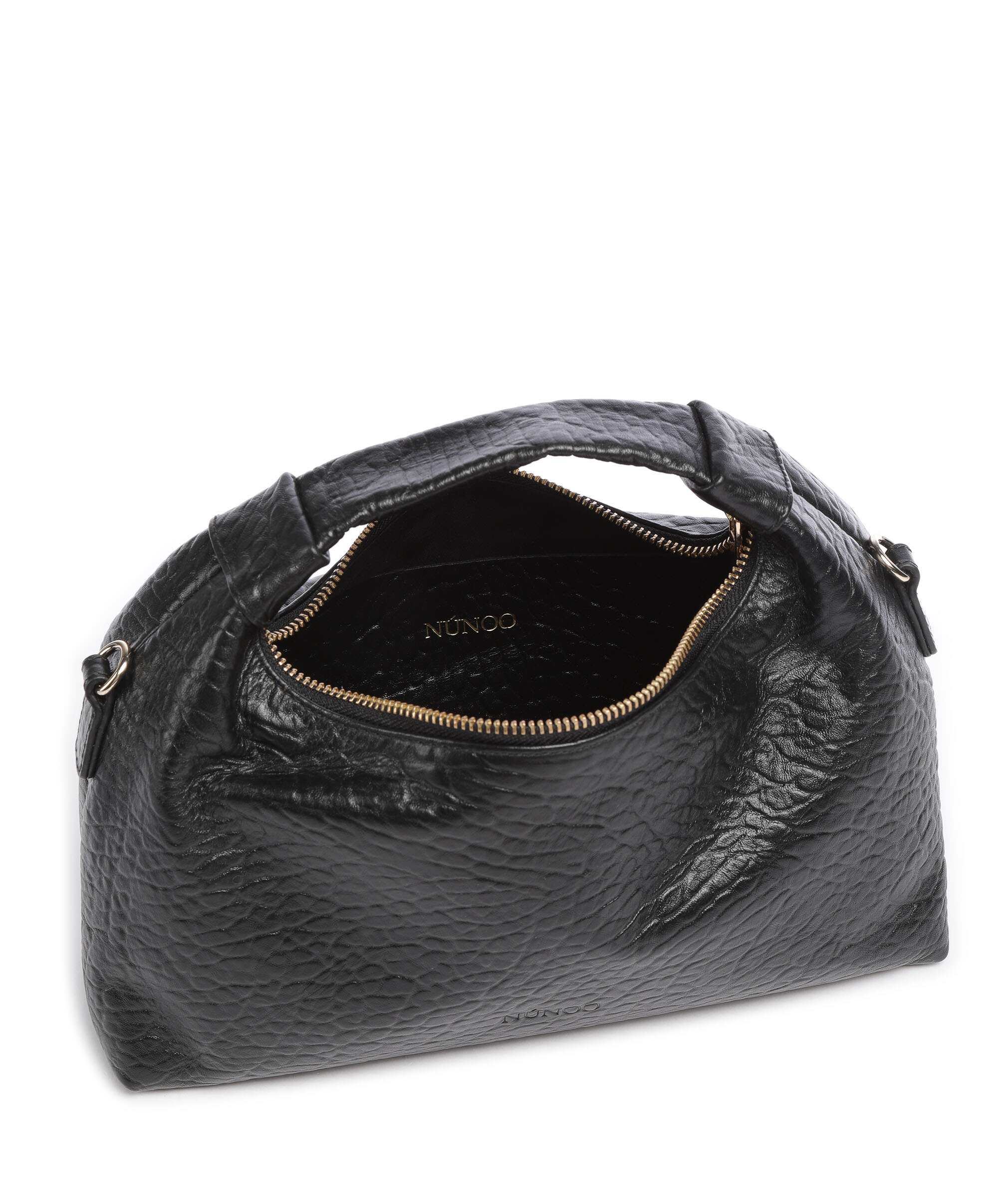 Núnoo New Zealand Dandy Hobo bag black