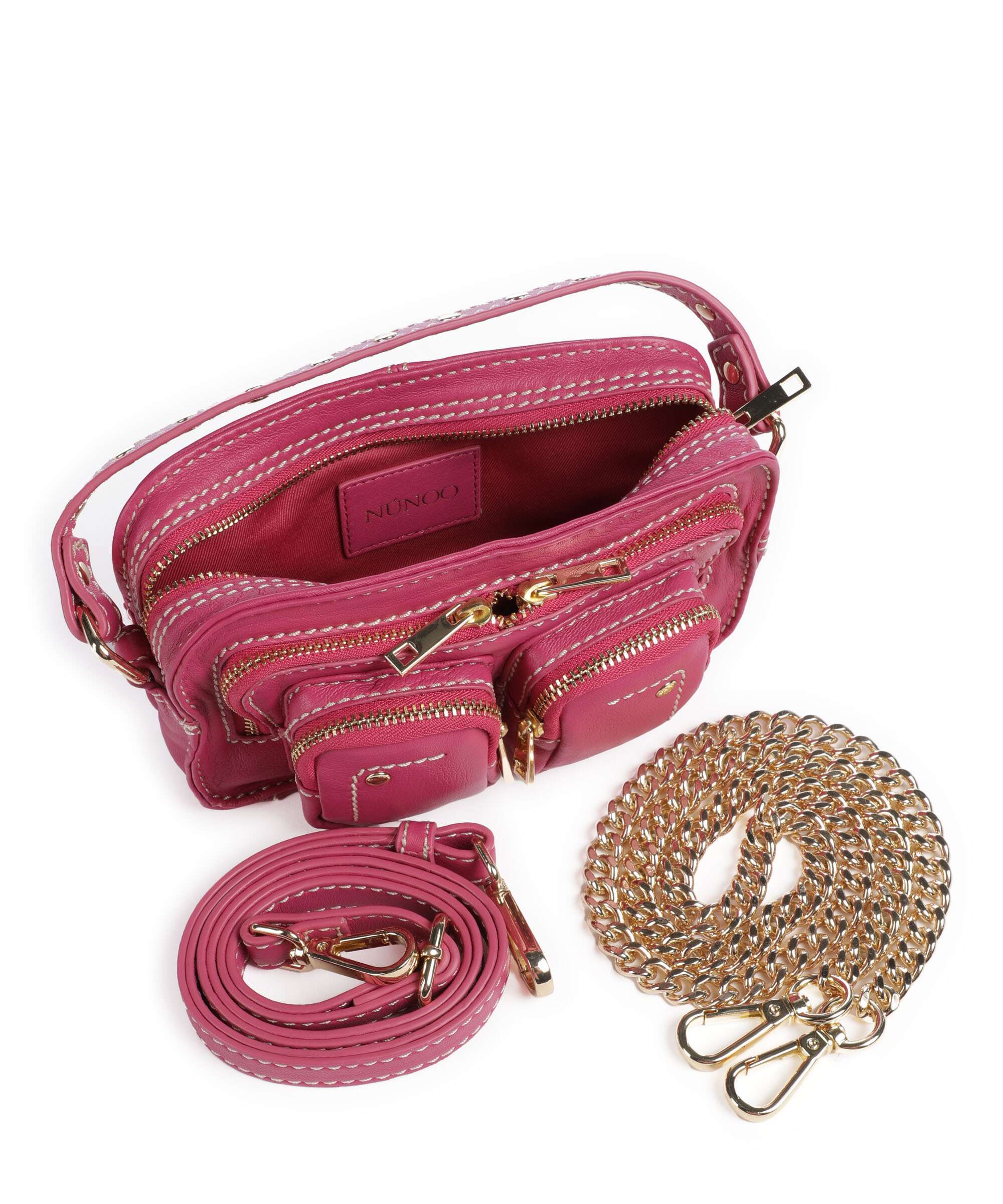 Núnoo Cozy Helena Crossbody bag hot pink