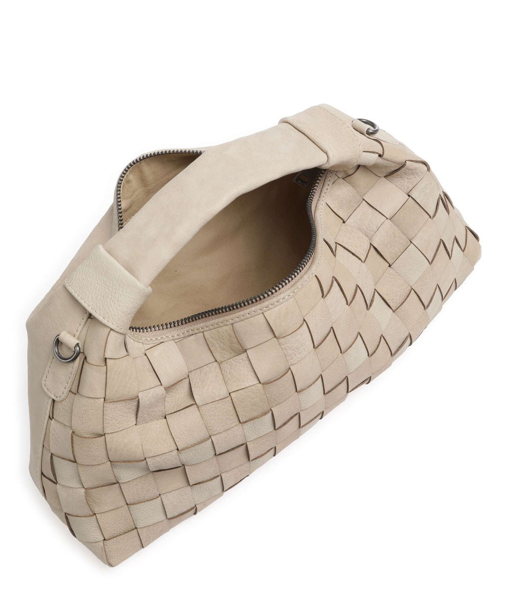 Núnoo Braided Dandy Handbag beige