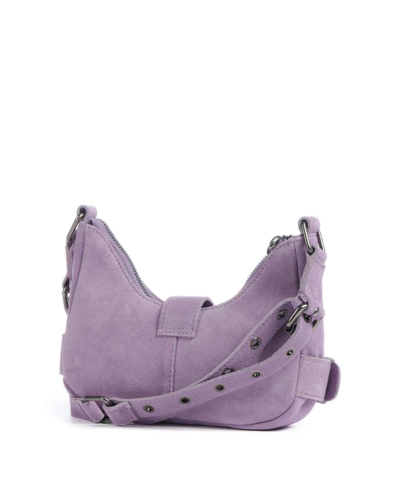 Núnoo Suede Palma Shoulder bag purple