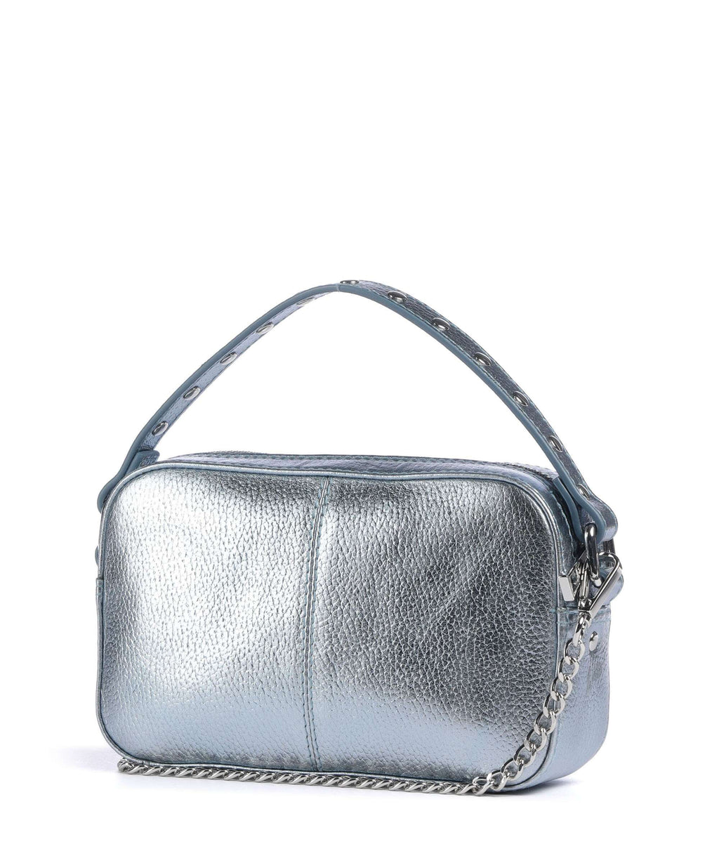 Núnoo Metallic Helena Crossbody bag light blue