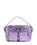 Núnoo Metallic Helena Borsa a tracolla purple