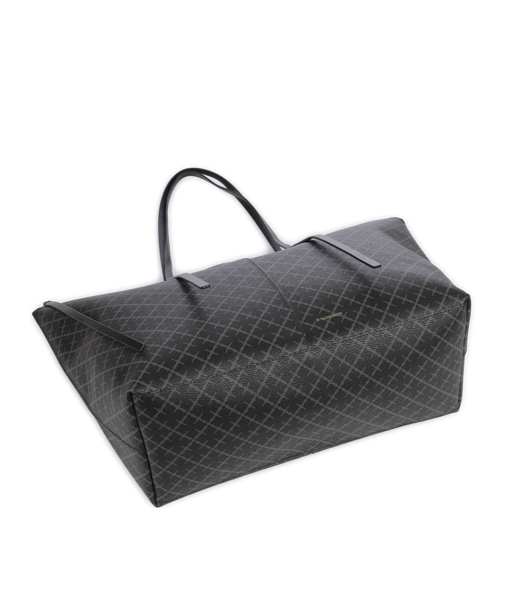 by Malene Birger Luze Tote bag charcoal