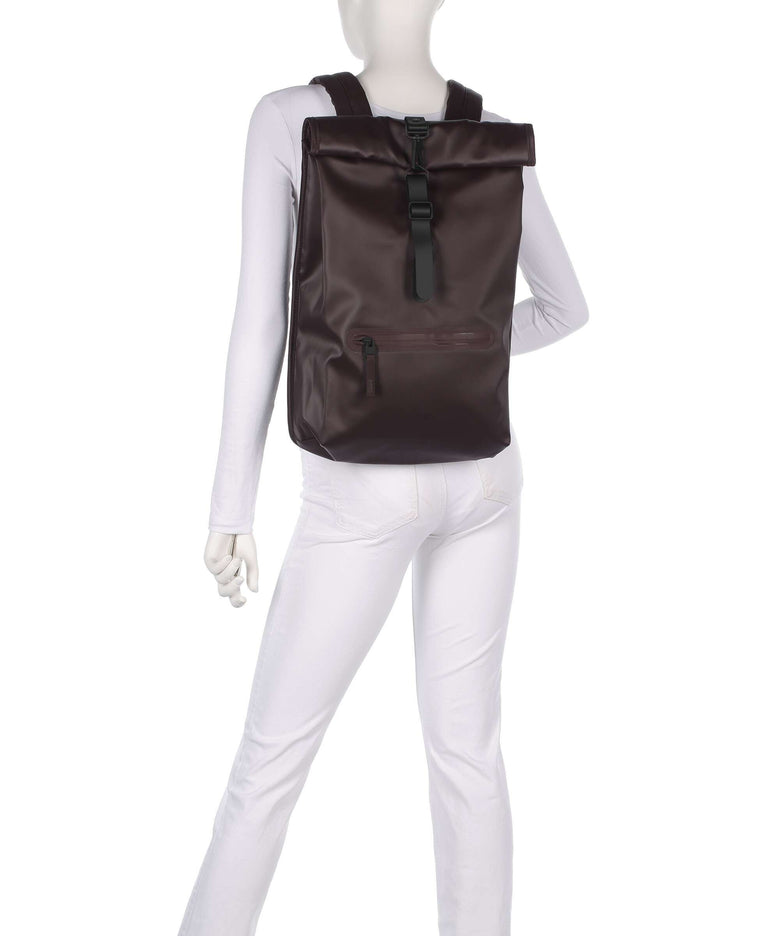 Rains Rolltop backpack depth