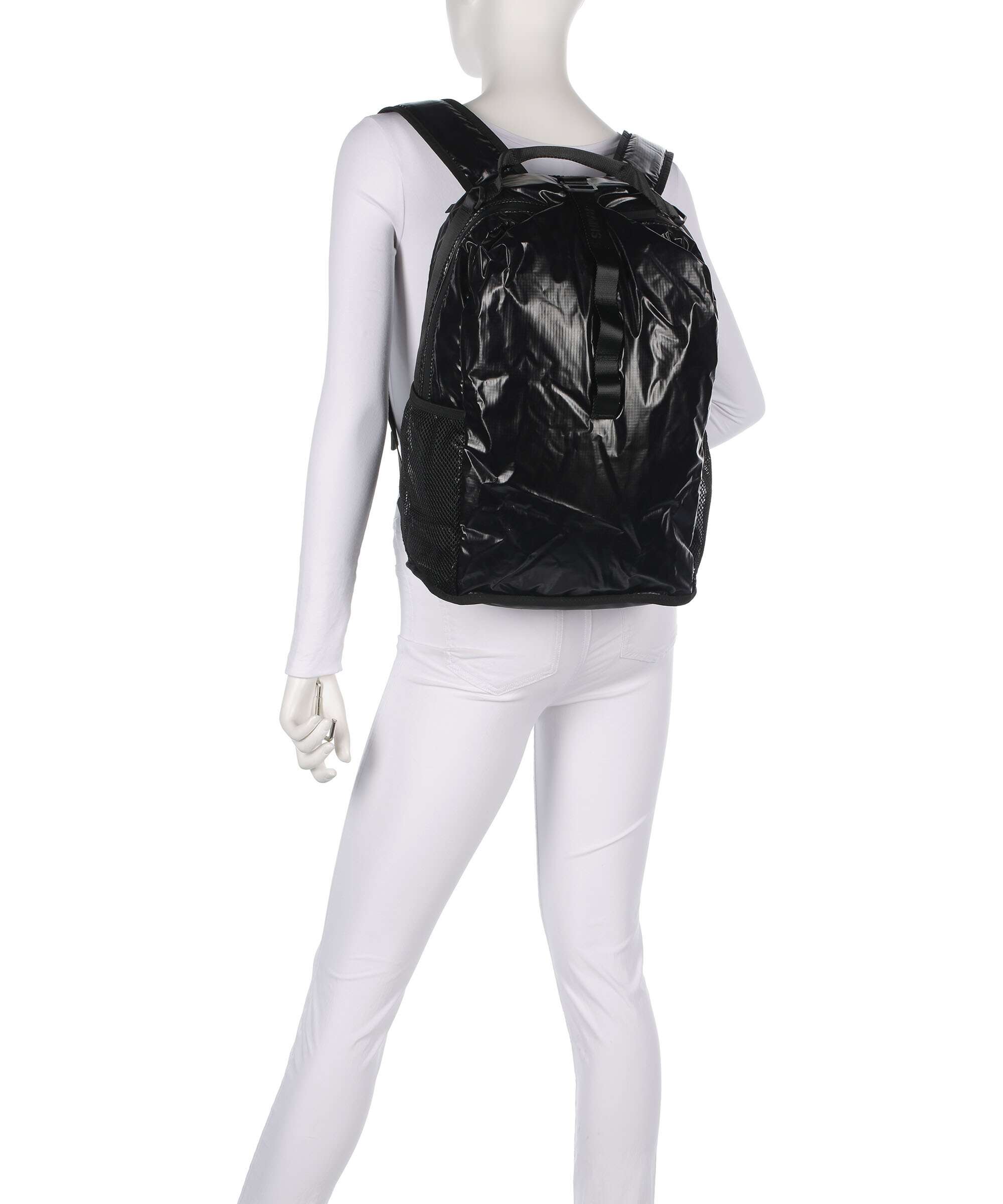 Rains Sibu Clip Front Backpack black
